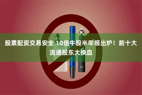 股票配资交易安全 10倍牛股半年报出炉！前十大流通股东大换血