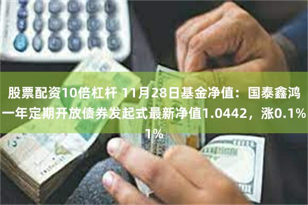 股票配资10倍杠杆 11月28日基金净值：国泰鑫鸿一年定期开放债券发起式最新净值1.0442，涨0.1%