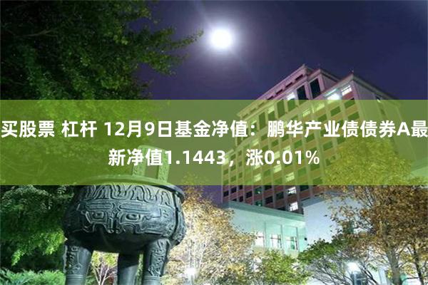 买股票 杠杆 12月9日基金净值：鹏华产业债债券A最新净值1.1443，涨0.01%